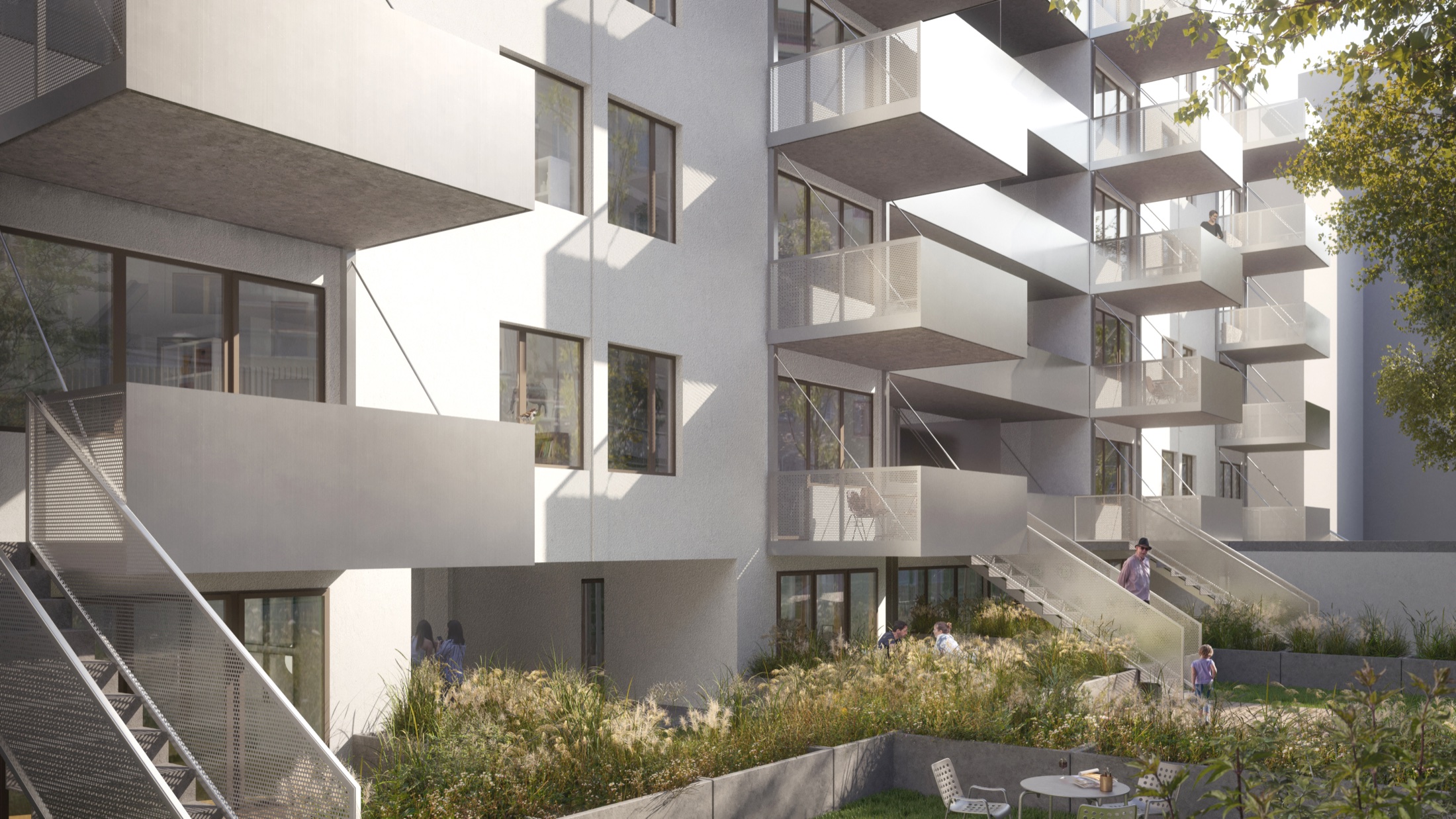 Reisnerstraße im 3. Bezirk – Entwurf für Hof- und Fassadengestaltung